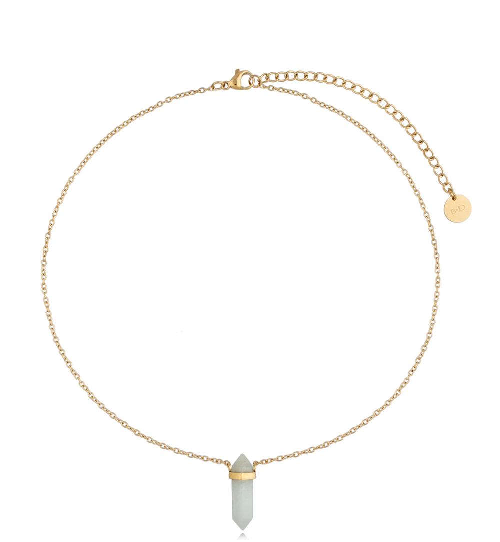 Naszyjnik z amazonitem Shelly 36 cm NLB0246