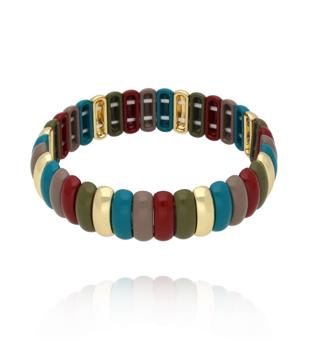 Zestaw kolorowych bransoletek ZN0113