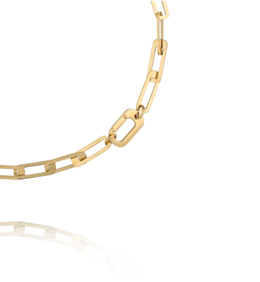 Naszyjnik złoty łańcuch NEA0060