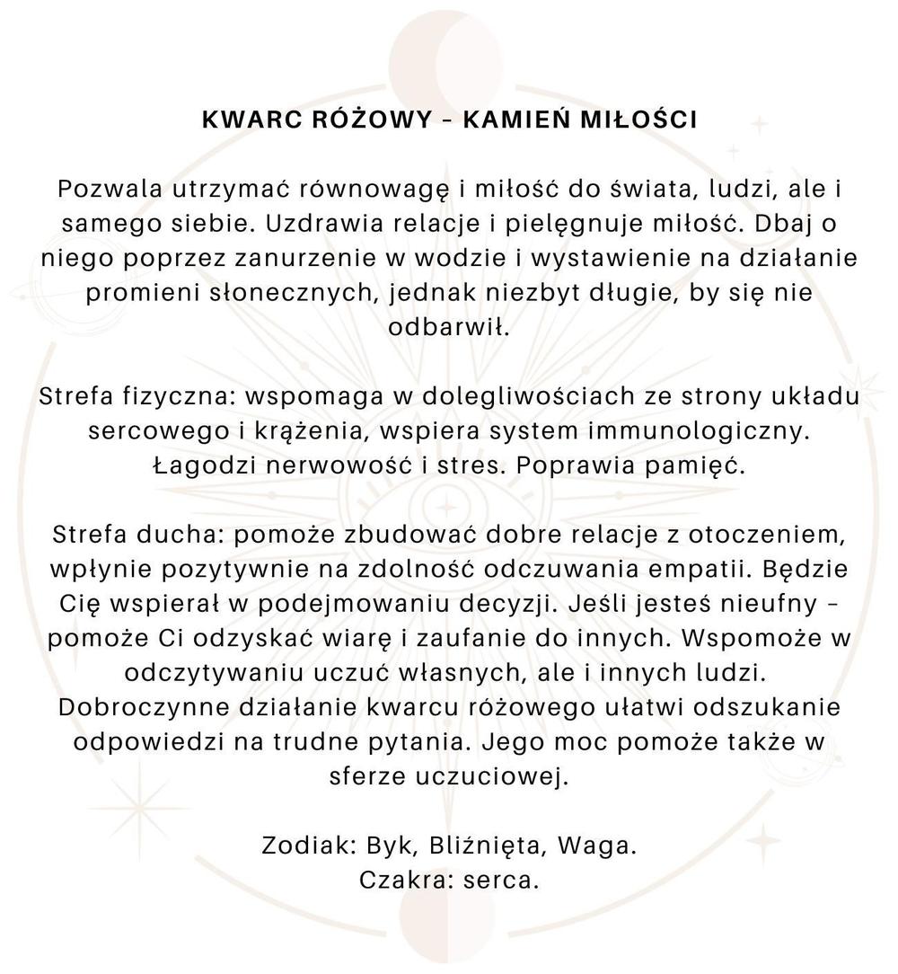 Naszyjnik pozłacany z kwarcem różowym LOVE 42 cm NGE0014