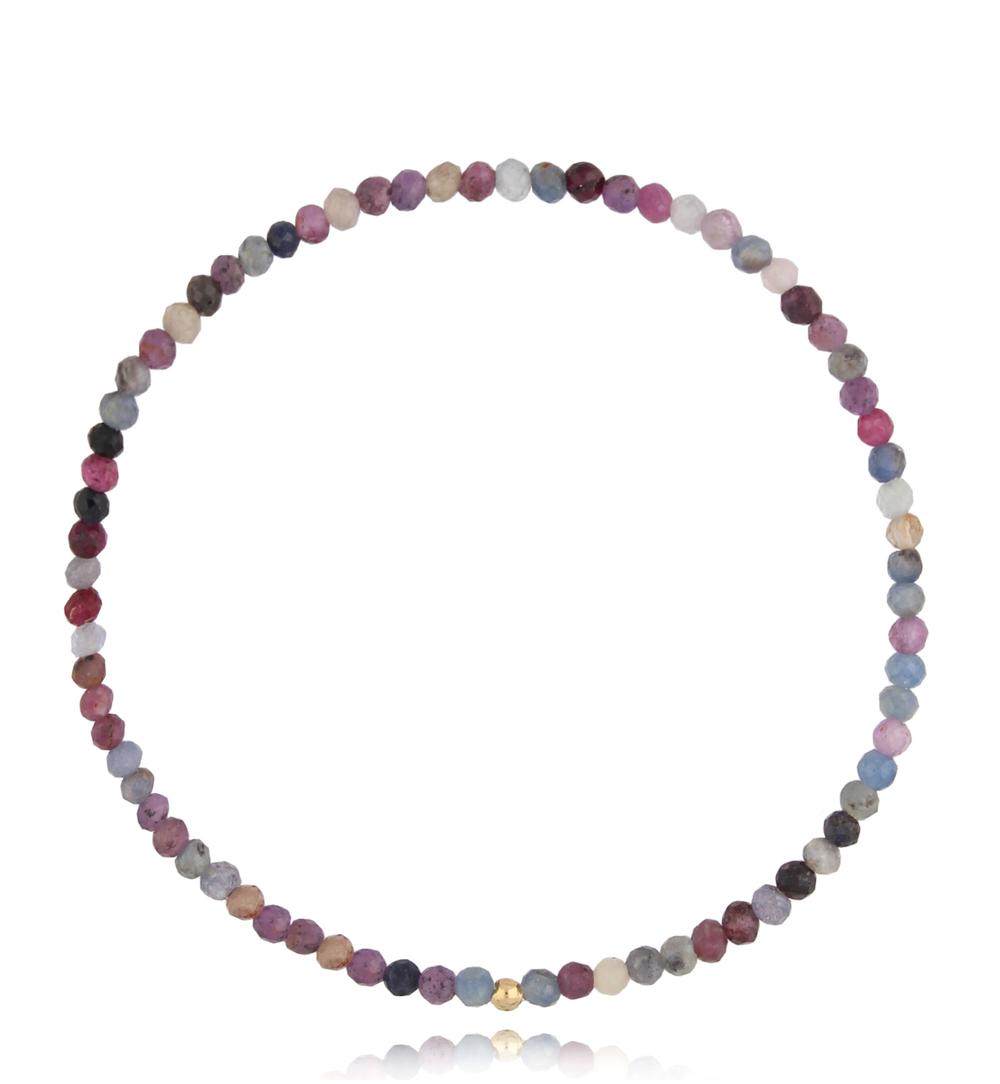 Bransoletka z rubinami i szafirami Basic BTW1644