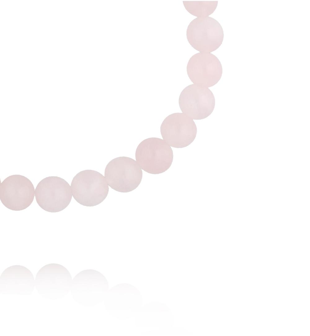 Bransoletka z kwarcami różowymi BTW3713