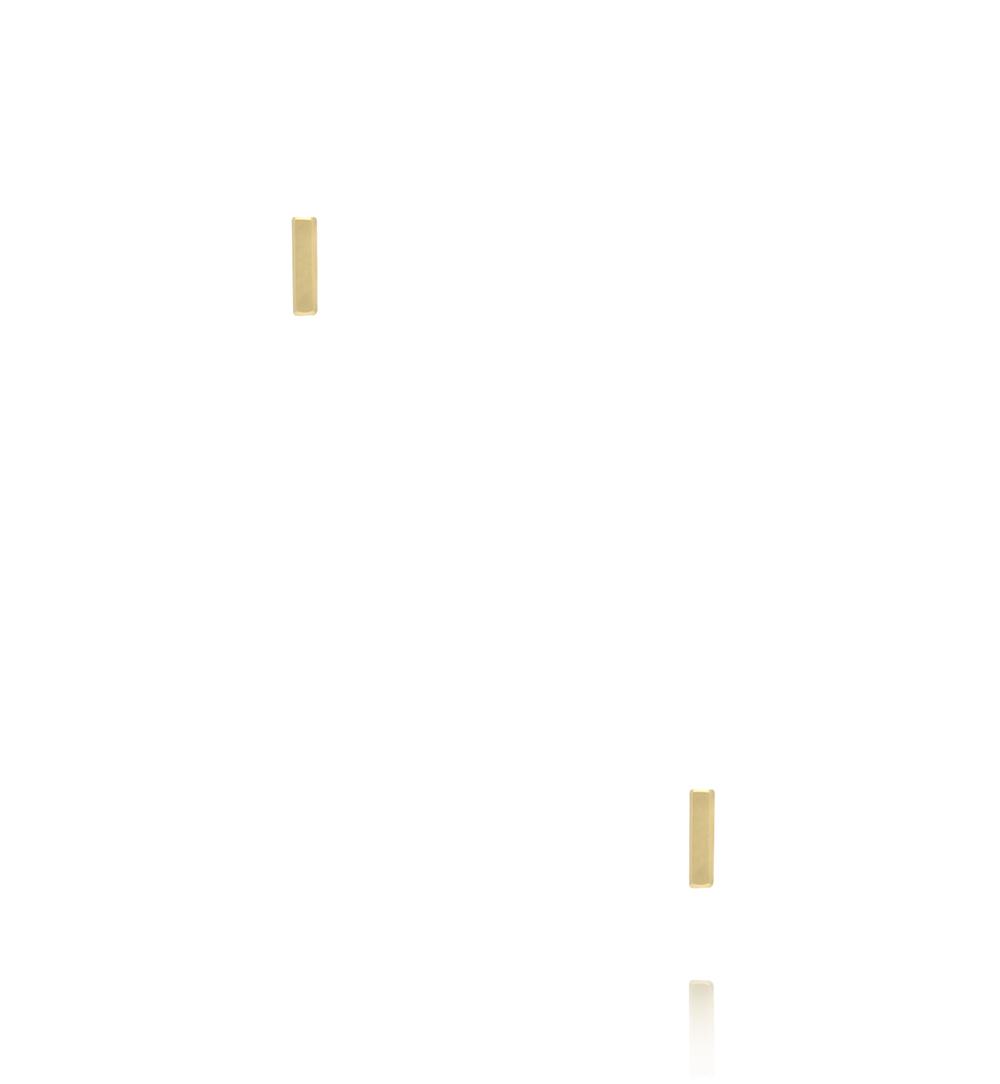 prostokątne minimalistyczne złote KCA0078