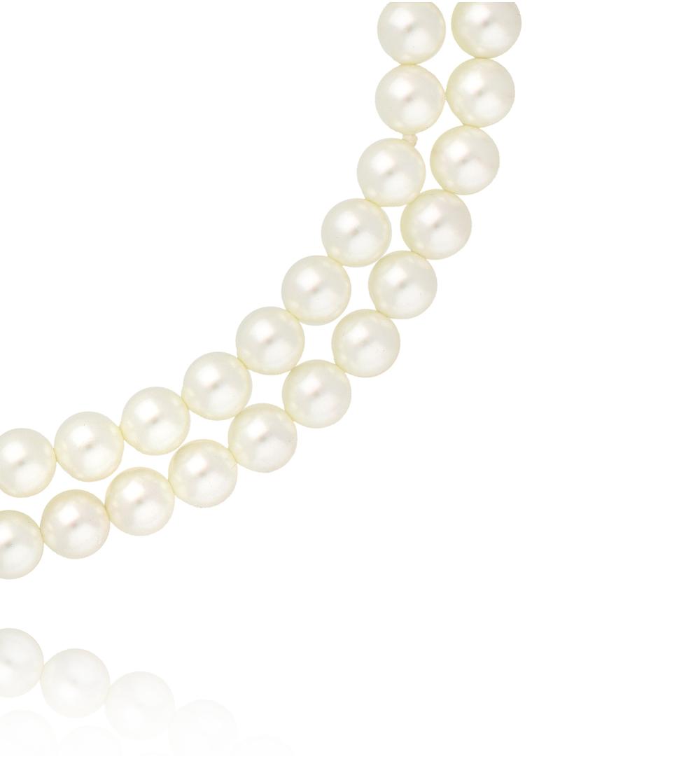 Naszyjnik z perłami długi NPE0305