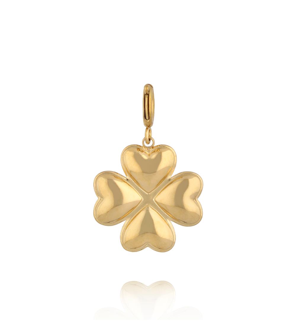 Charms  Koniczyna z Serc CHA0054