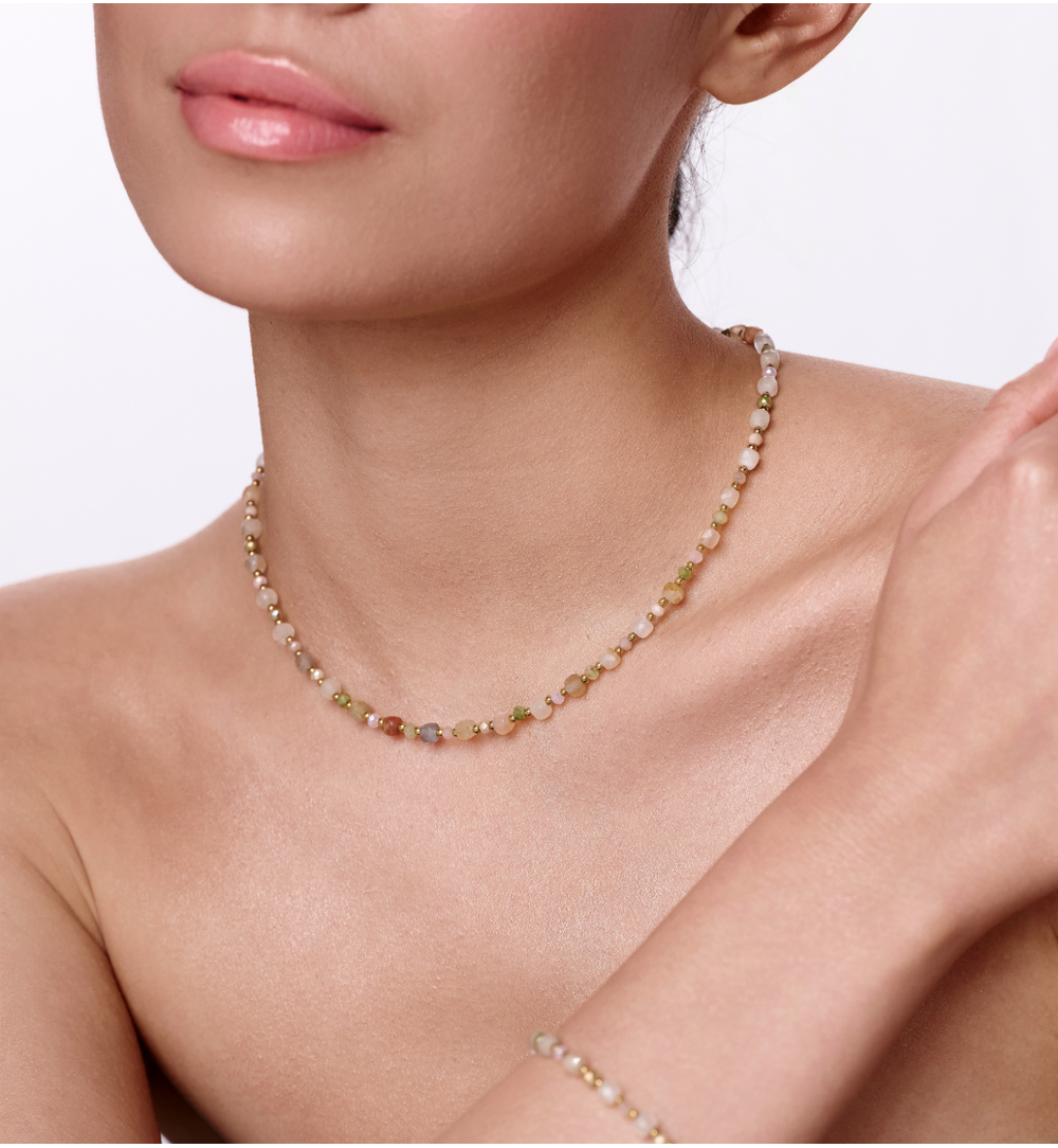 Naszyjnik z kamieniami słonecznymi NPA1467