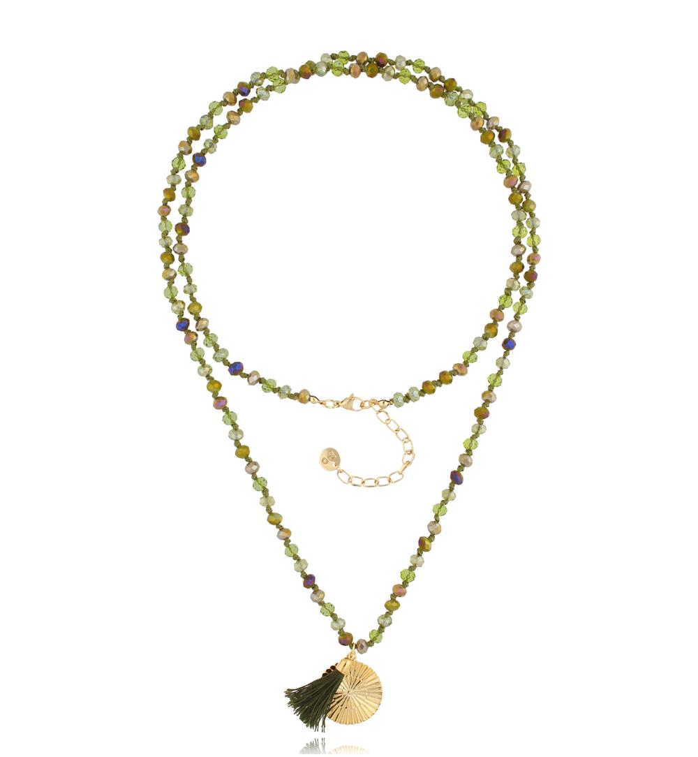 Naszyjnik długi z kryształkami Summer Song NSH0070