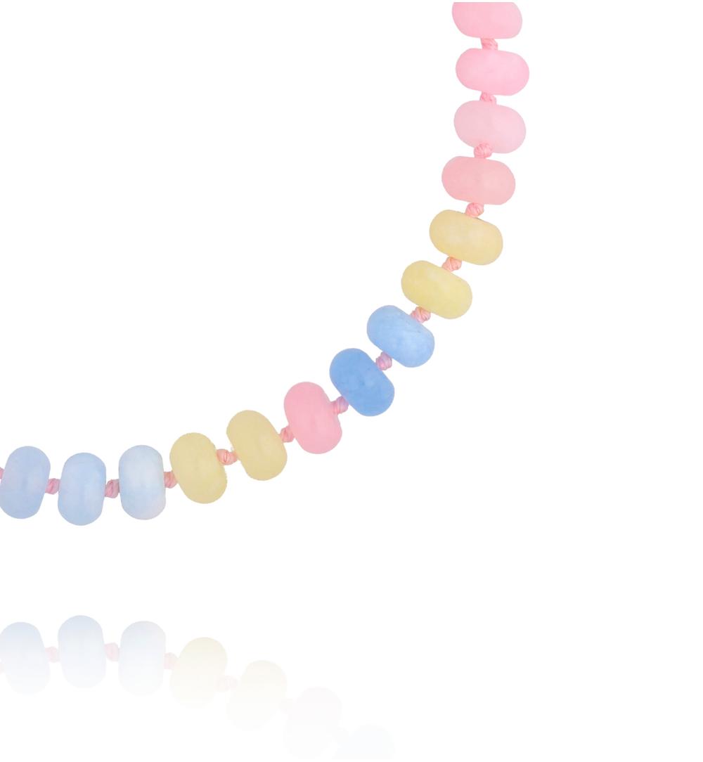 Naszyjnik z pastelowymi morganitami Sweet Pastels NPA1726