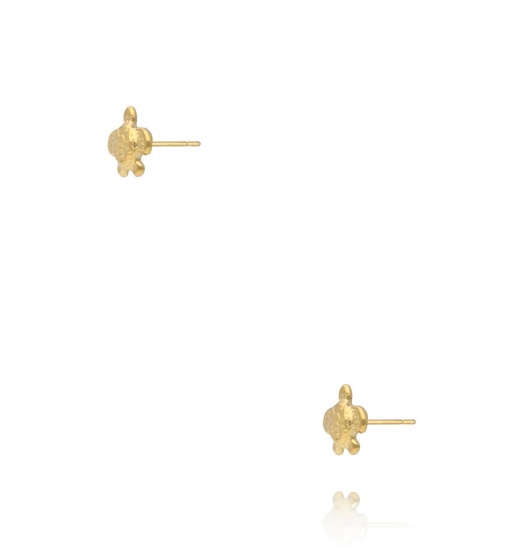 Kolczyki w kształcie żółwika KSY0548