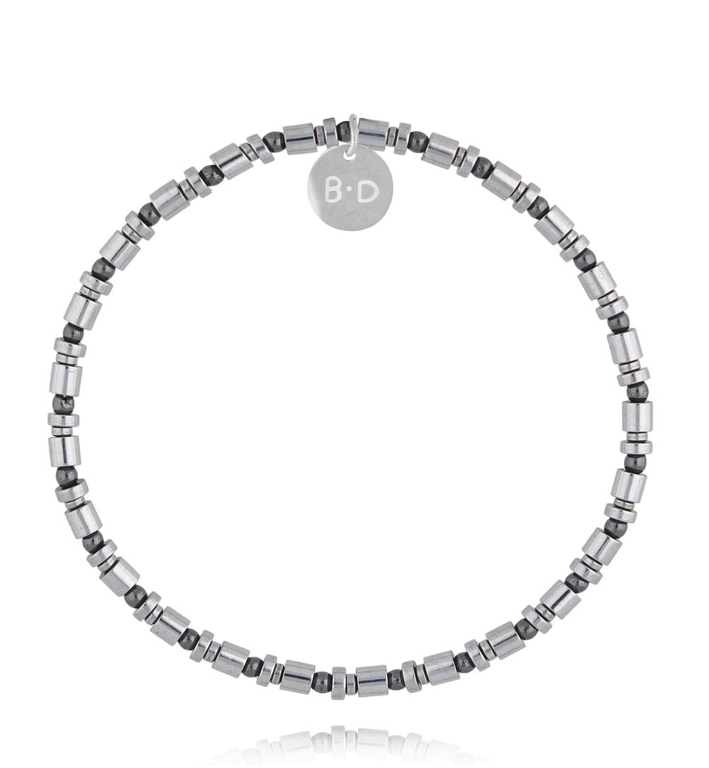 Bransoletka z hematytami BTW3643