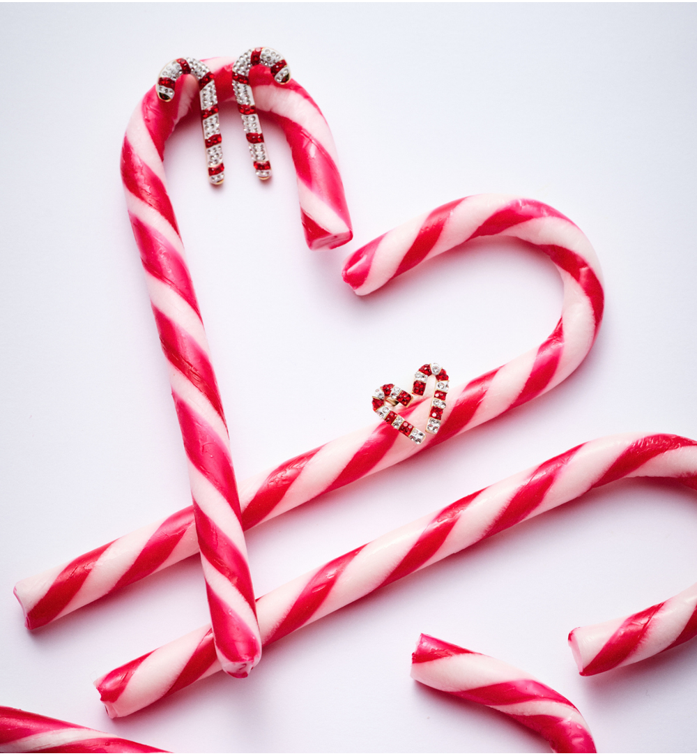 Kolczyki świąteczne Crystal Candy KSA2223