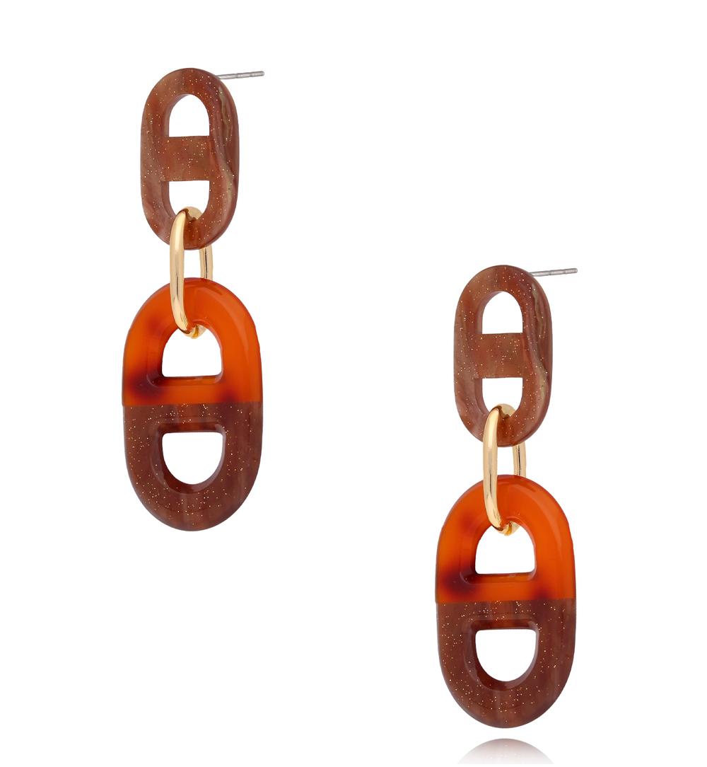Kolczyki bursztynowe Ketting KZA0141