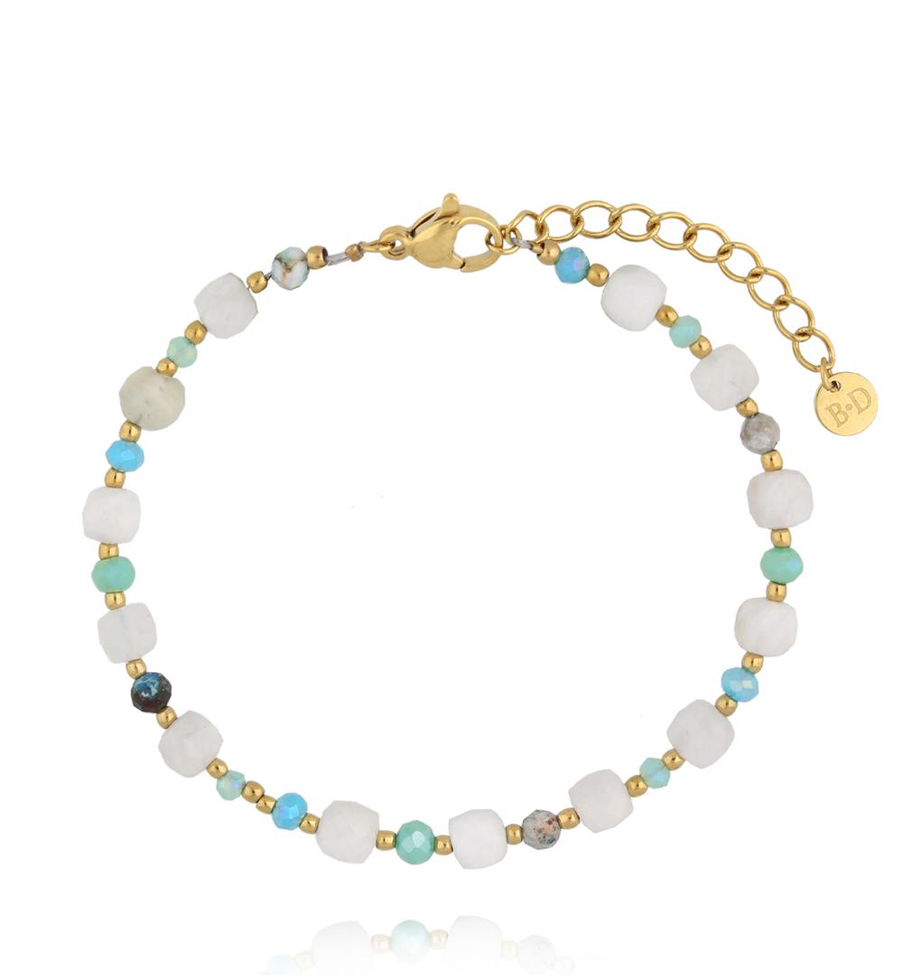 Bransoletka z kamieniem księżycowym BPA0579