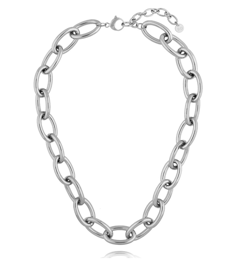 Naszyjnik – srebrny łańcuch o masywnych ogniwach NEA0044