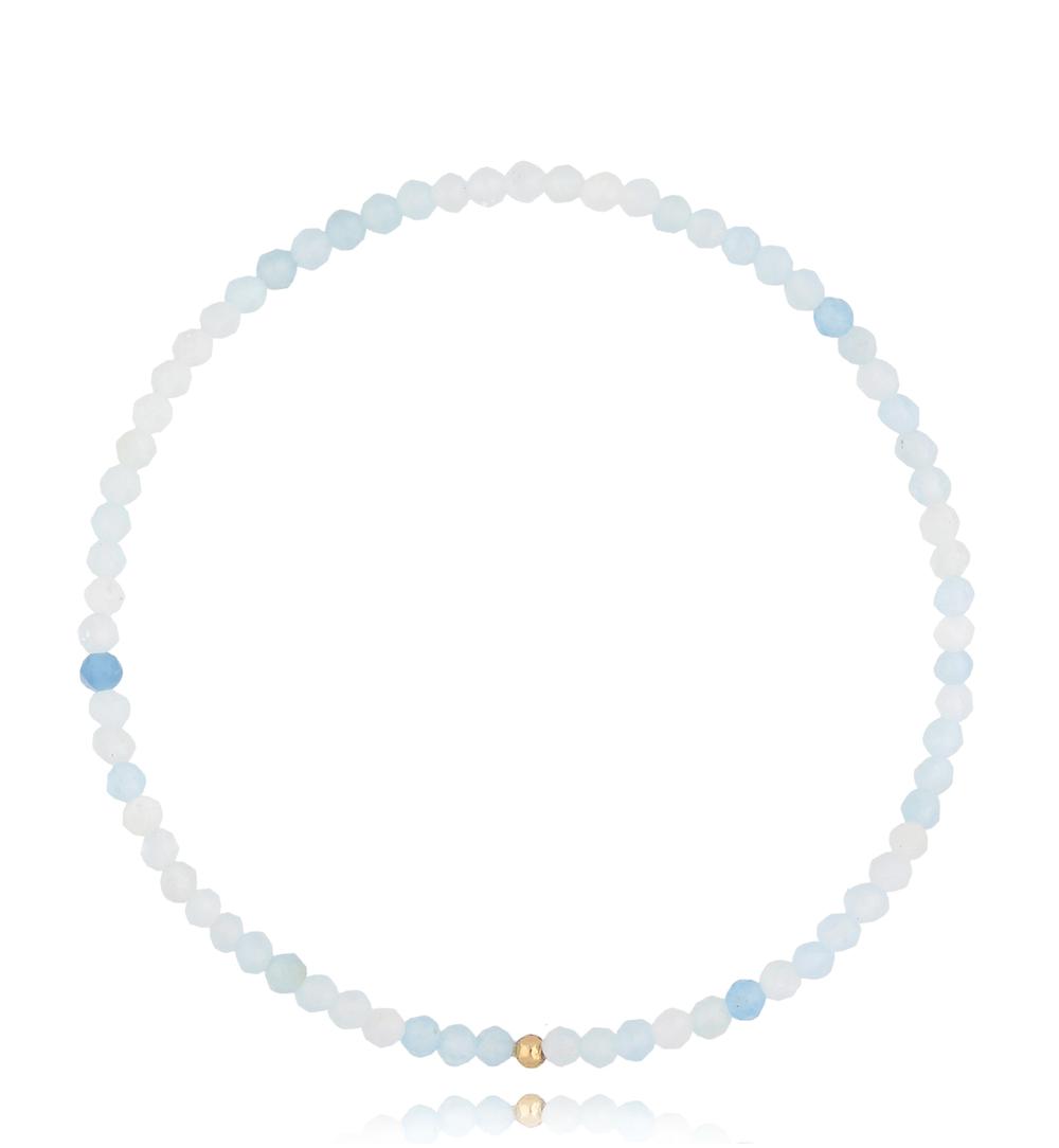 Bransoletka z akwamarynami Basic BTW1563