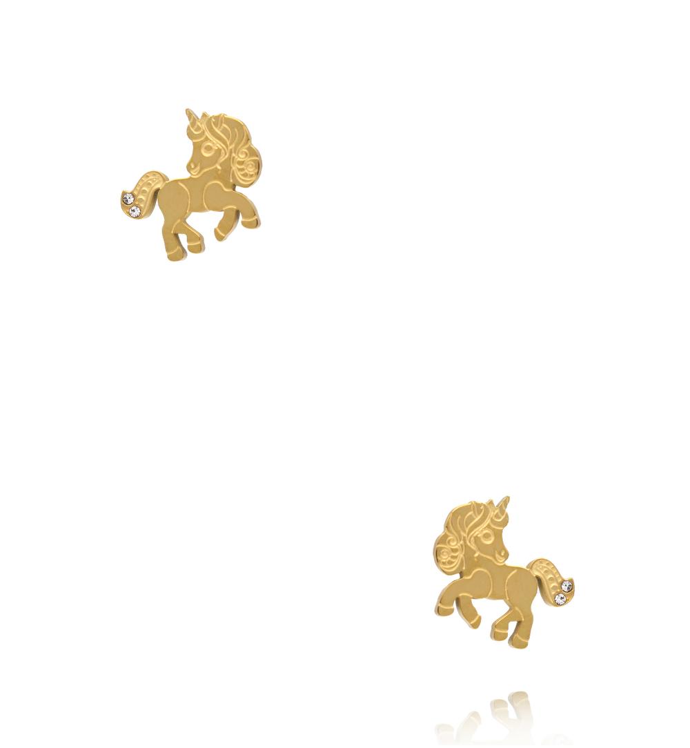 Zestaw biżuterii dla dziewczynki z konikiem ZN0226