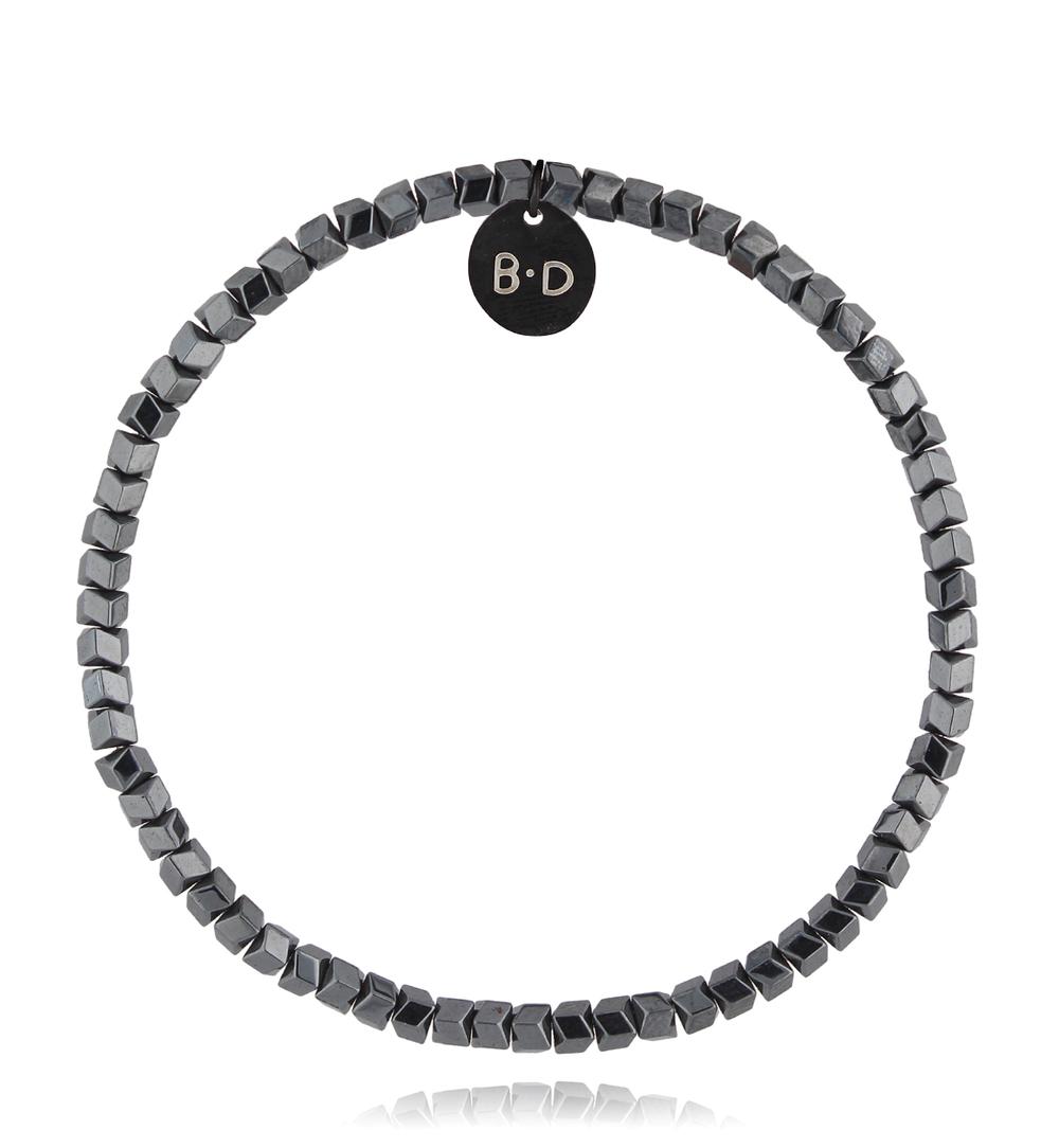 Bransoletka ze stalowymi hematytami Sparkle BTW2346