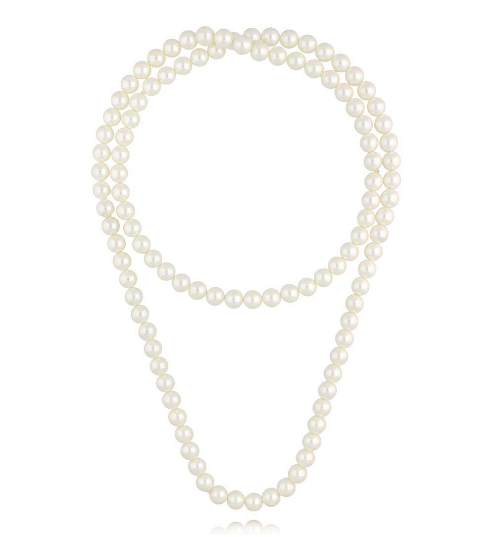 Naszyjnik z perłami długi NPE0305