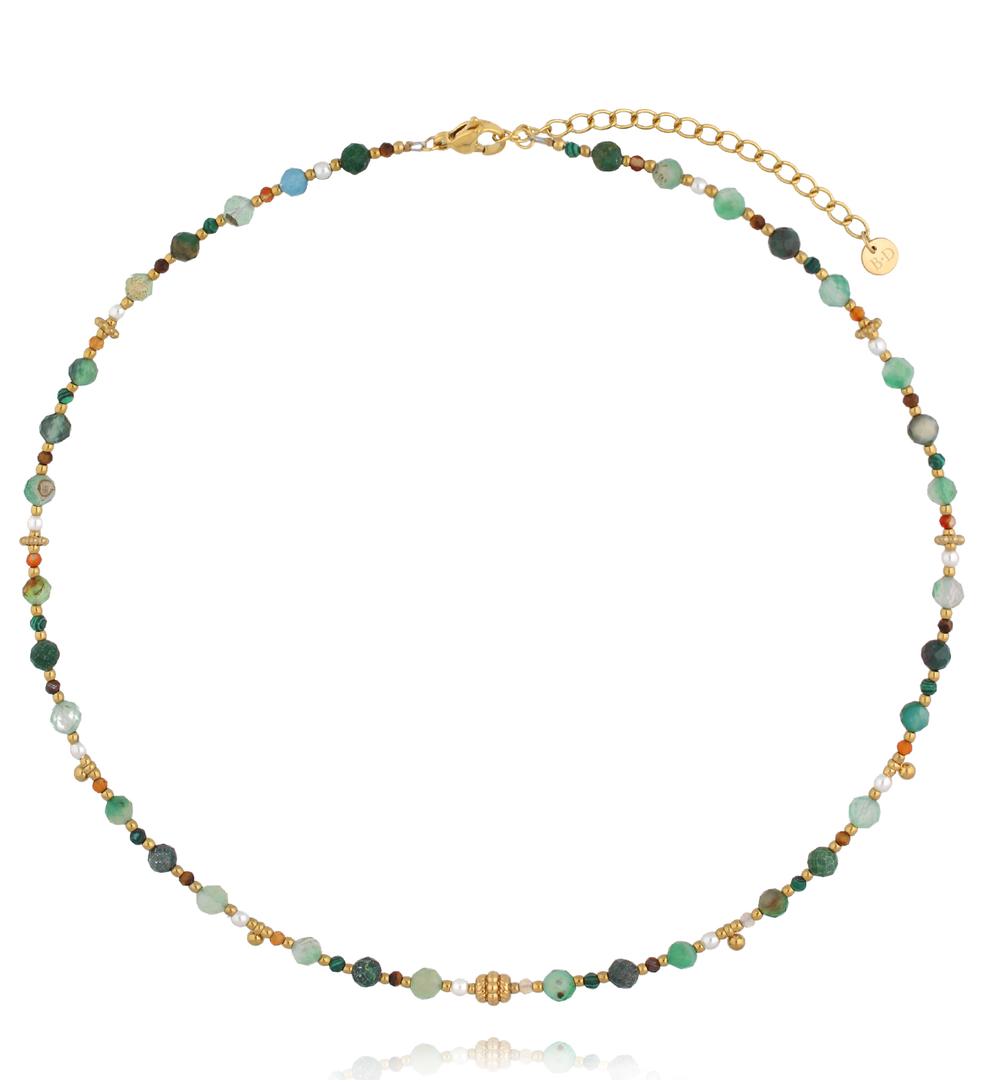 Naszyjnik z naturalnych kamieni NEA0086