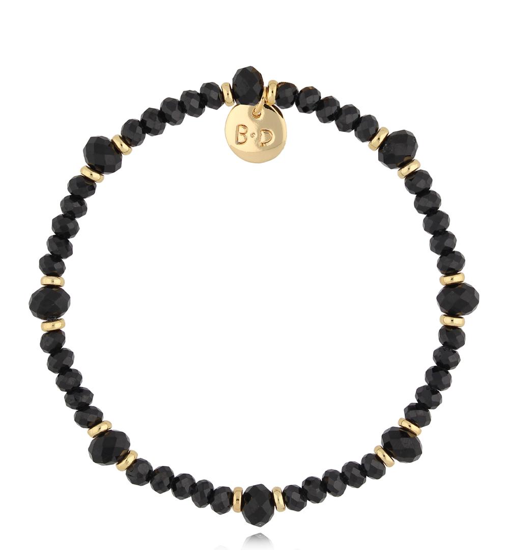 Bransoletka z czarnymi turmalinami Abeye BTW1632