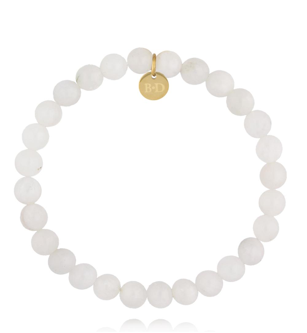 Bransoletka z kamienia księżycowego BTW3722