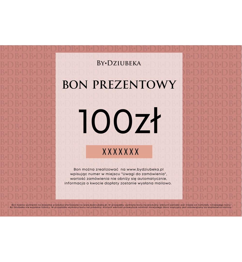 Bon Prezentowy 100 zł online do wydruku BON100
