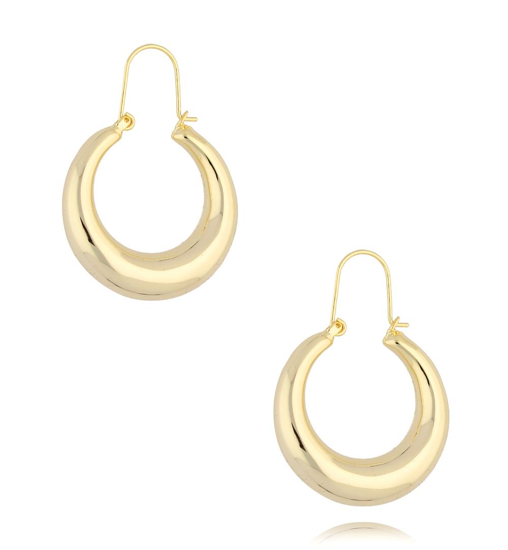 Kolczyki złote koła Pasadena KRG0959