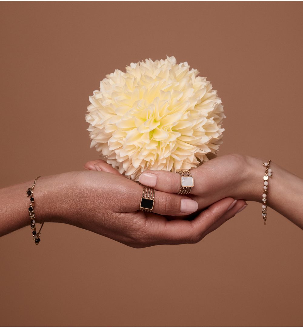 Bransoletka z różowymi opalami Paradise Jewels BPA0445