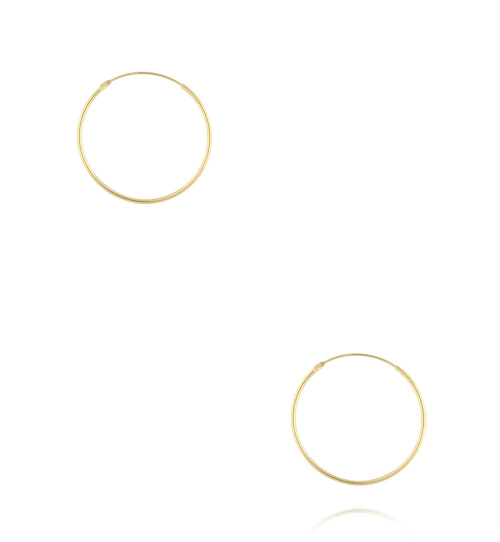 Kolczyki koła złote KCA0180