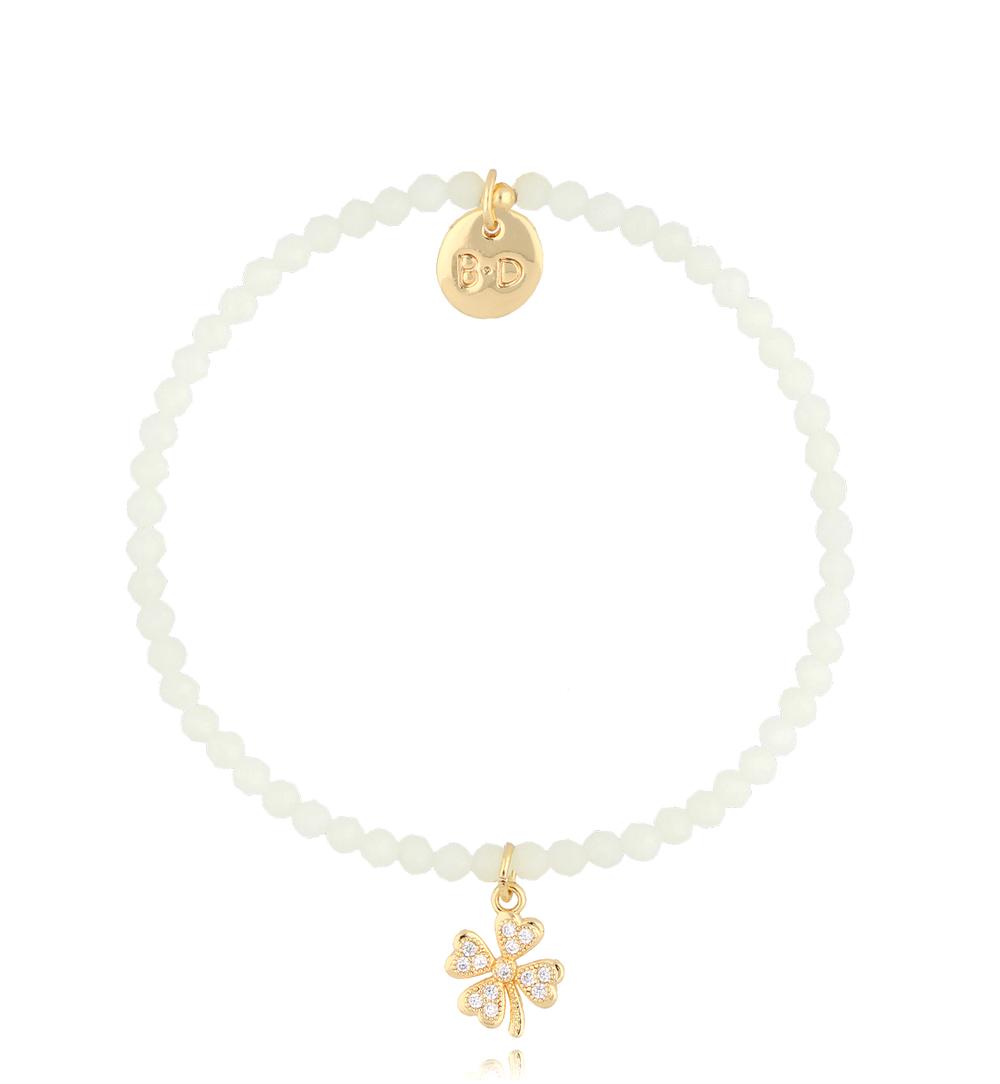 Bransoletka pastelowa pistacjowa Alfdis BTW2015