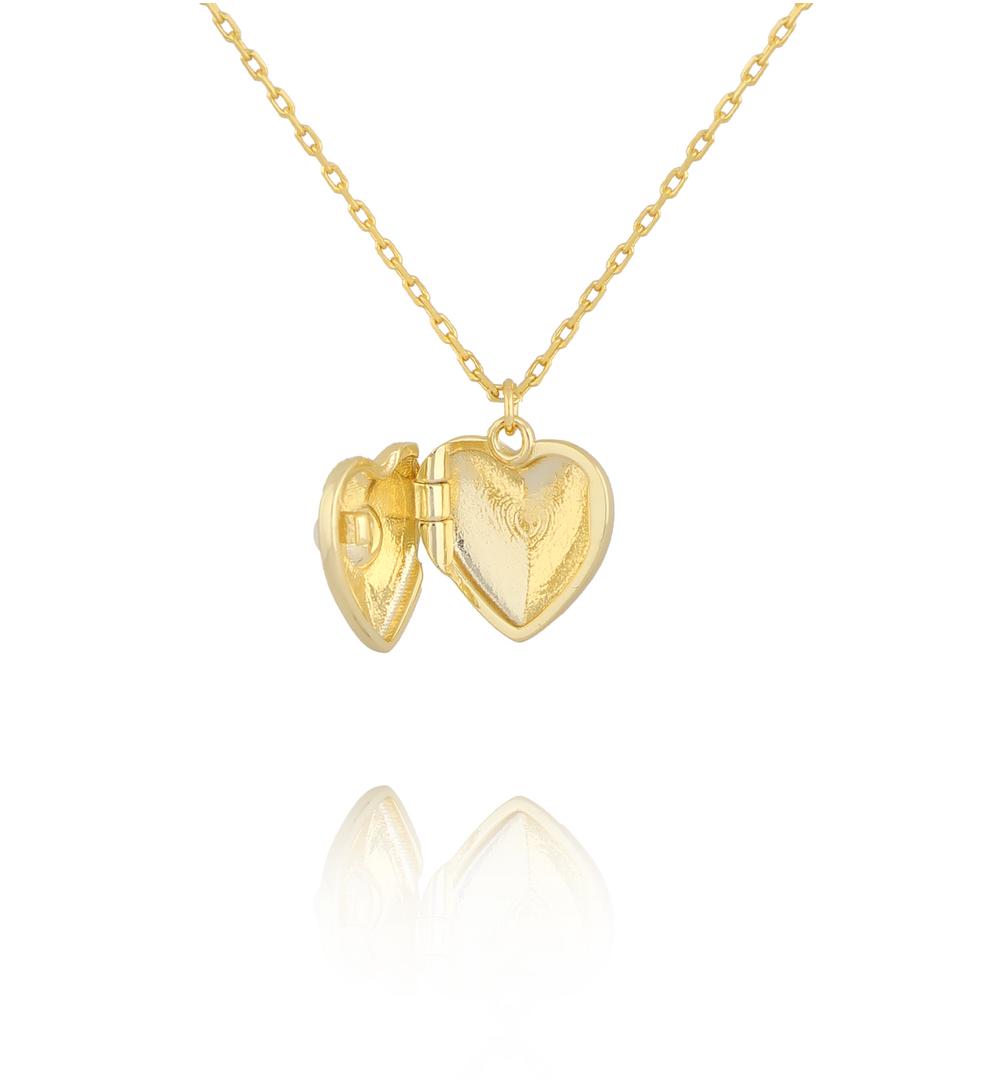 Zestaw sekretnik złote serce NCA0084