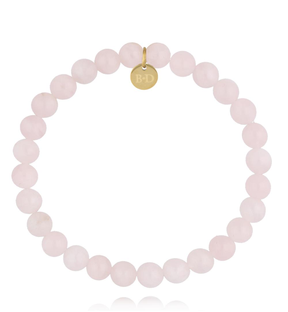 Bransoletka z kwarcami różowymi BTW3713