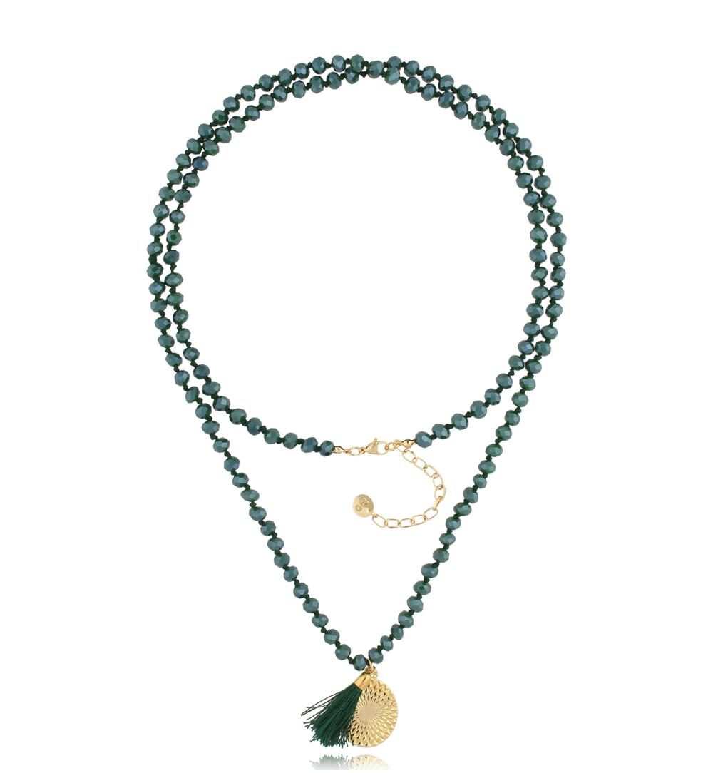 Naszyjnik długi z kryształkami Summer Song NSH0074