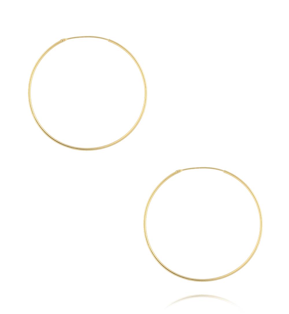 Kolczyki koła złote KCA0186