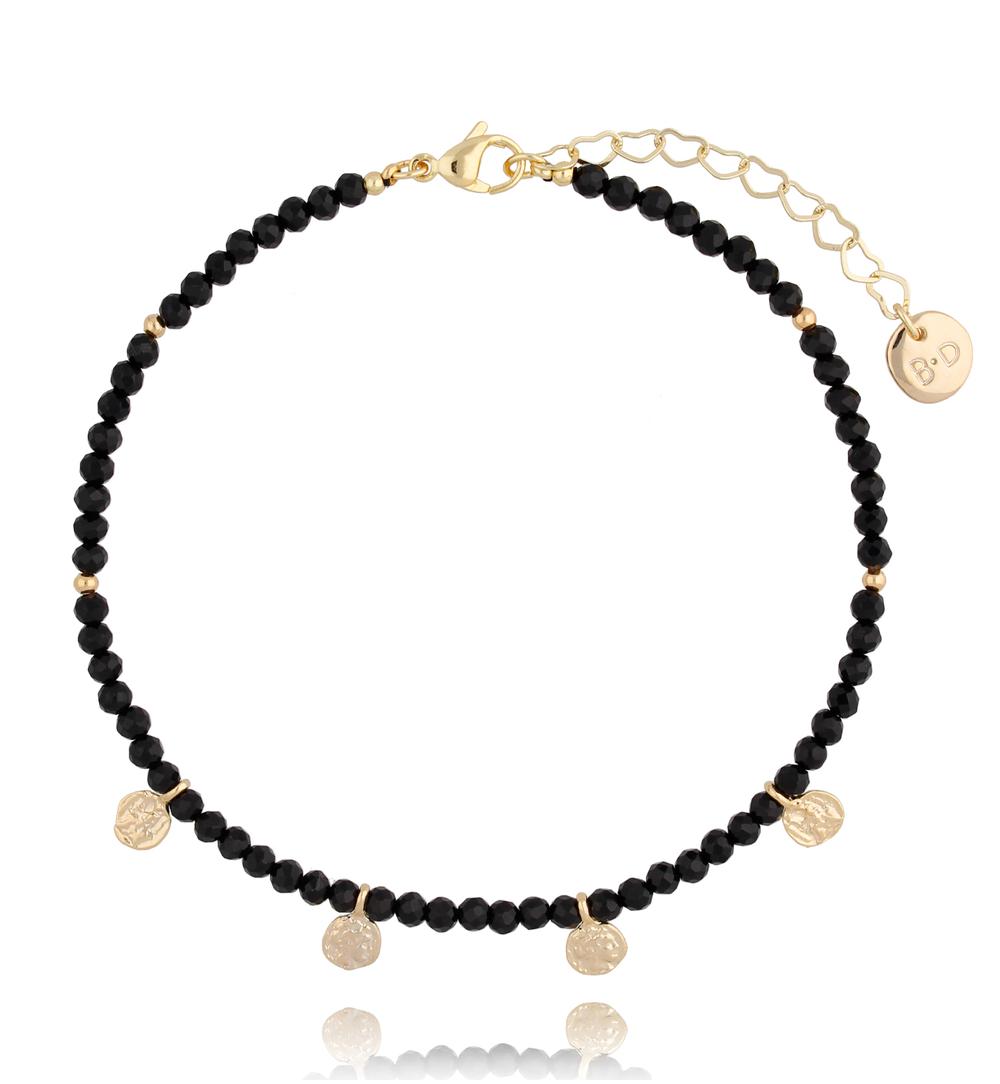 Bransoletka na kostkę z agatami Wenus BNTW0045