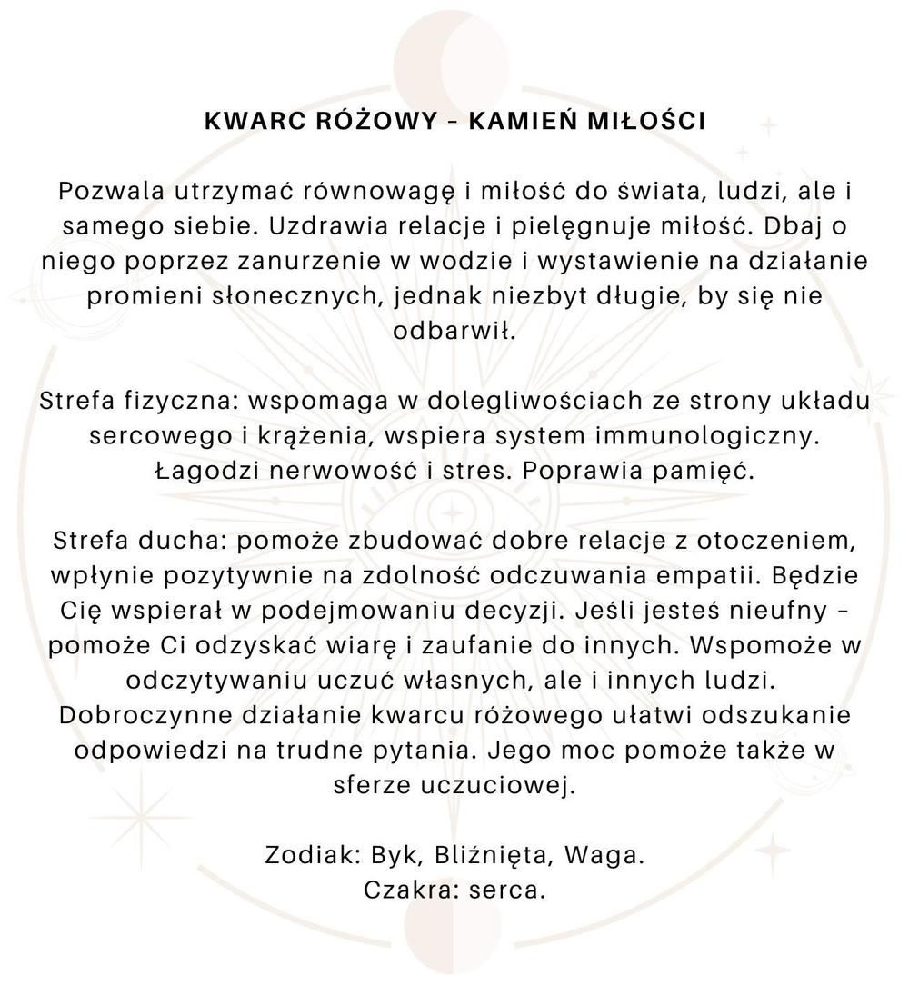 Naszyjnik pozłacany z kwarcem różowym LOVE 36 cm NGE0013