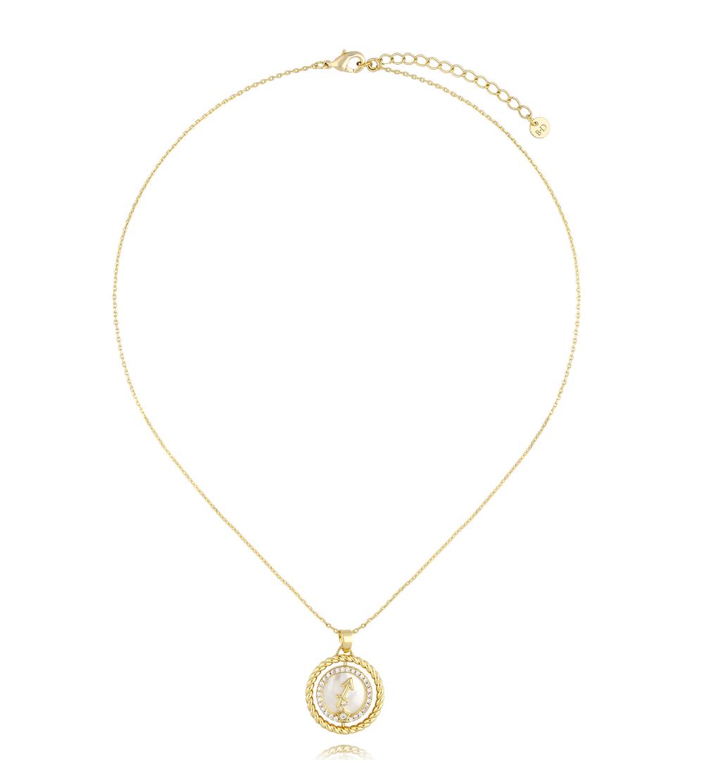 Naszyjnik znak zodiaku Strzelec NLU0040