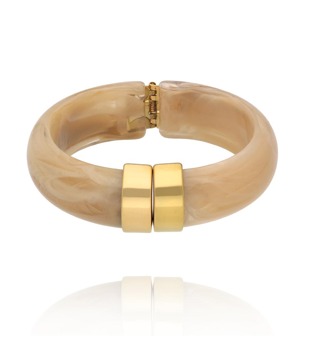 Zestaw  różowo beżowych bransoletek ZN0093