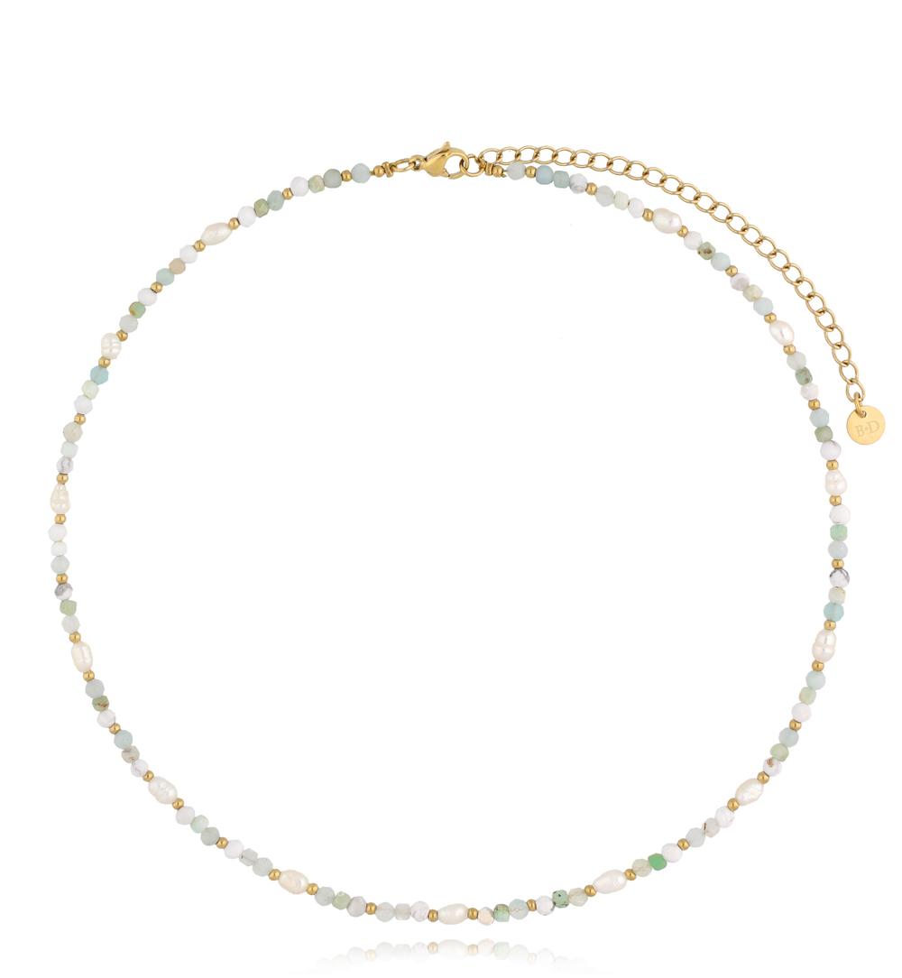 Naszyjnik z kamieniami naturalnymi Latifa NSC0377