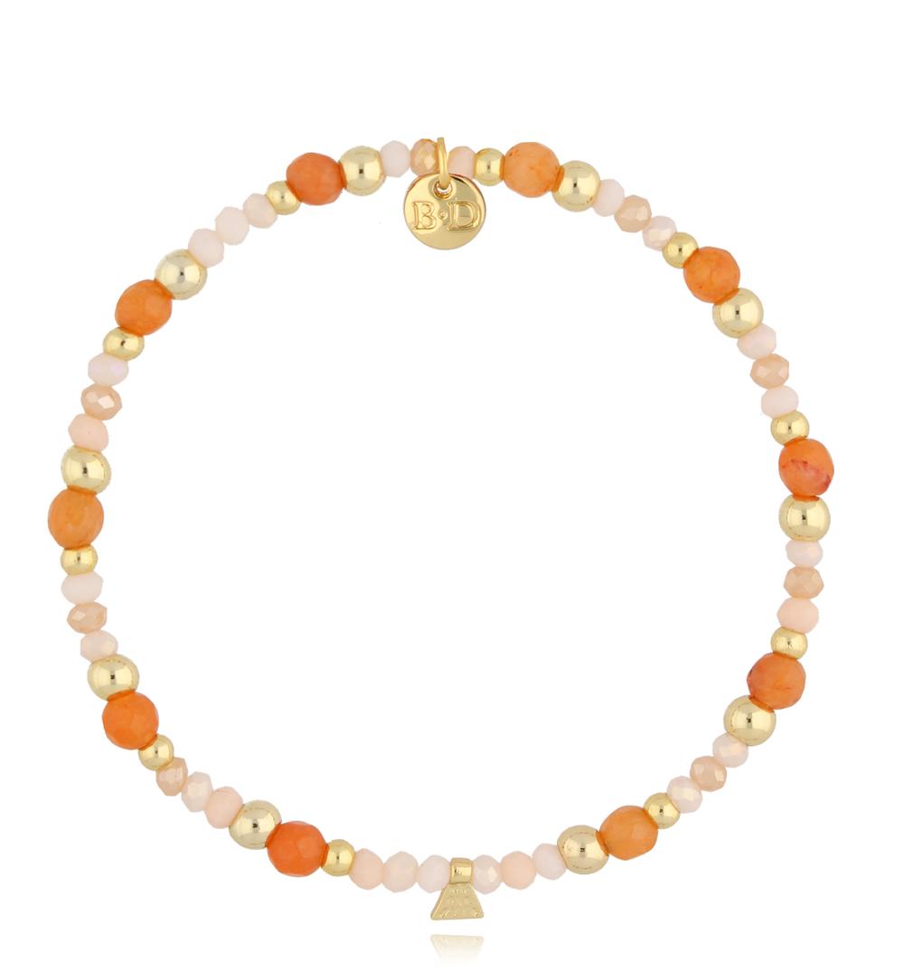 Bransoletka pomarańczowa Tala BBI0018