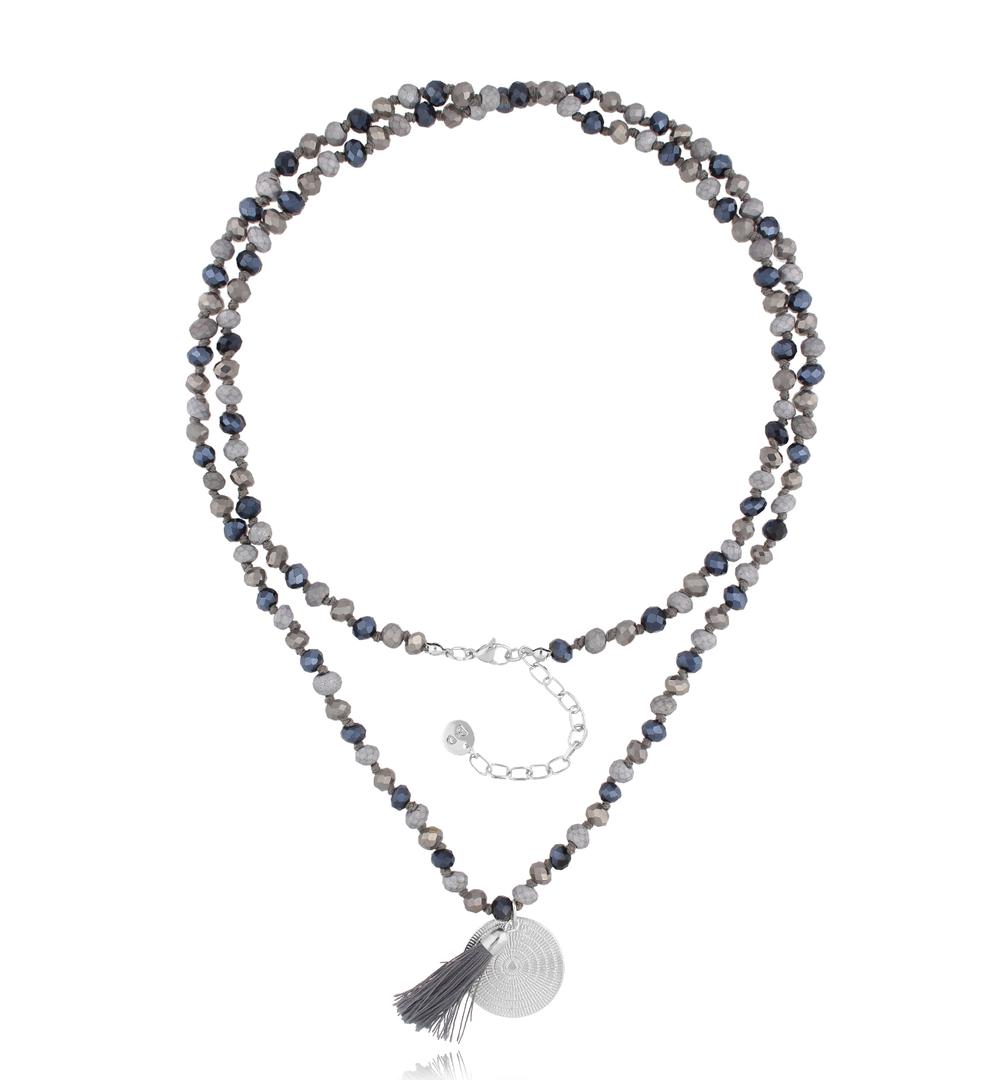 Naszyjnik długi z kryształkami Summer Song NSH0059