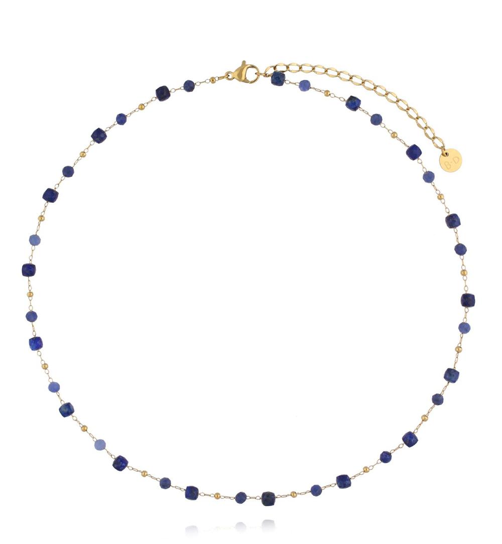 Zestaw biżuterii z lapisem lazuli ZN0188