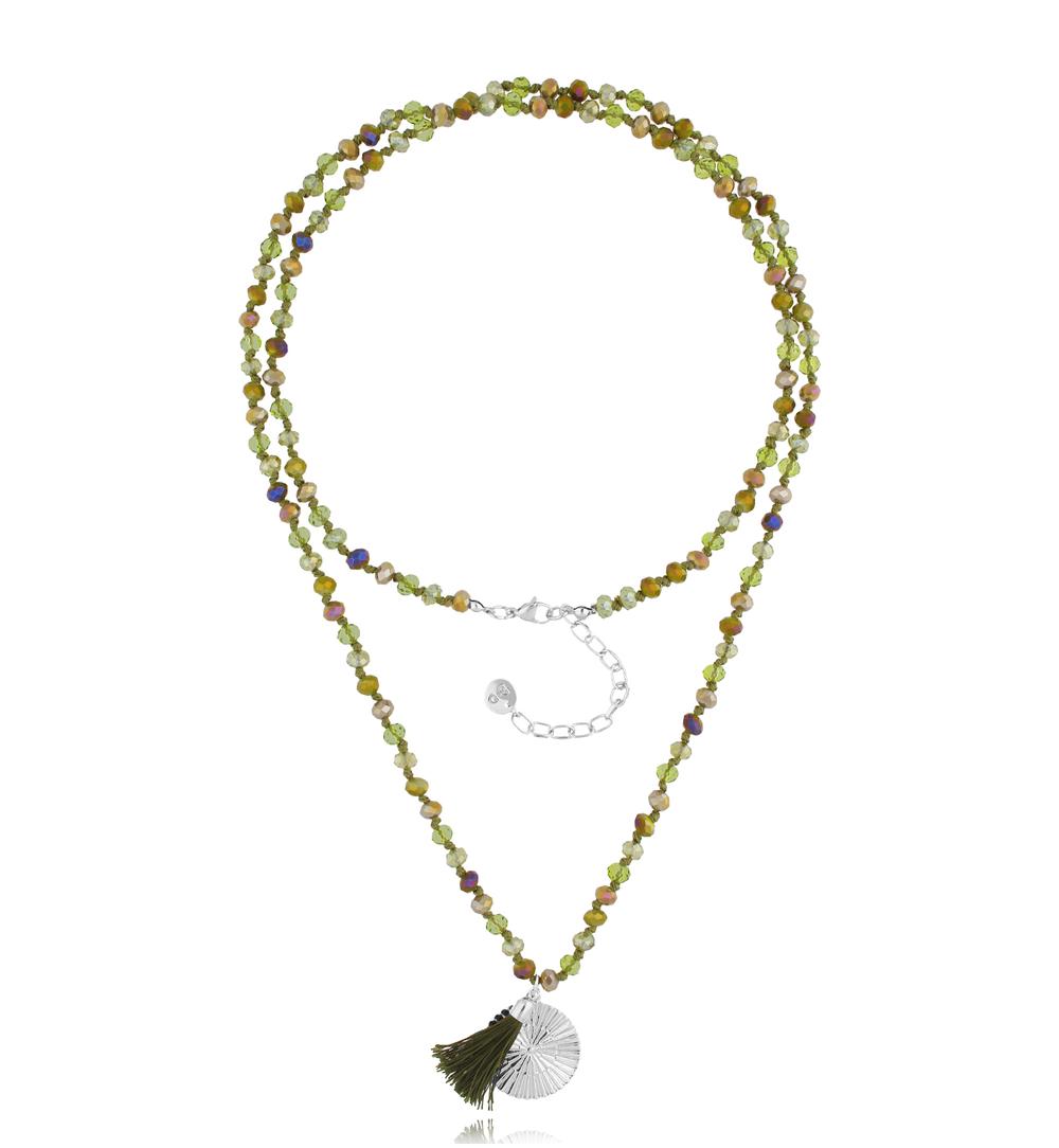 Naszyjnik długi z kryształkami Summer Song NSH0069