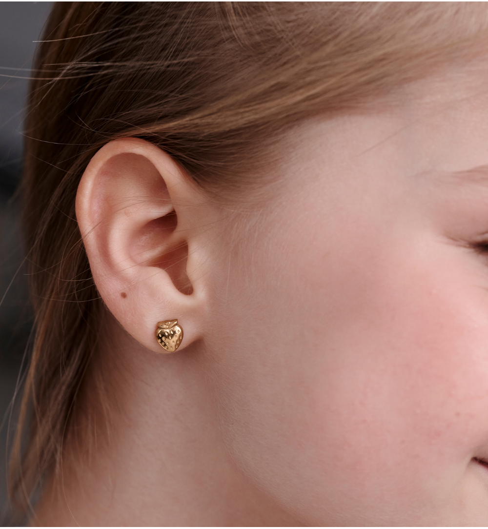 Kolczyki w kształcie truskawek KSY0545