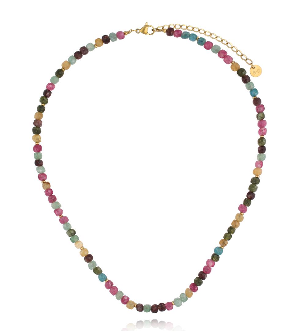 Zestaw naszyjników z naturalnych kamieni ZN0168