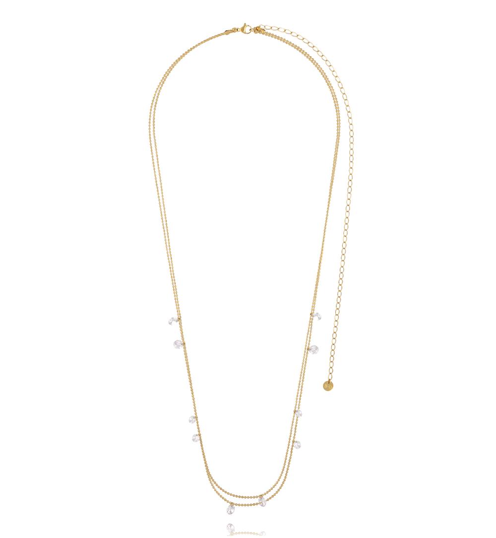 Naszyjnik na brzuch Body Chain z motylkami NSY0599
