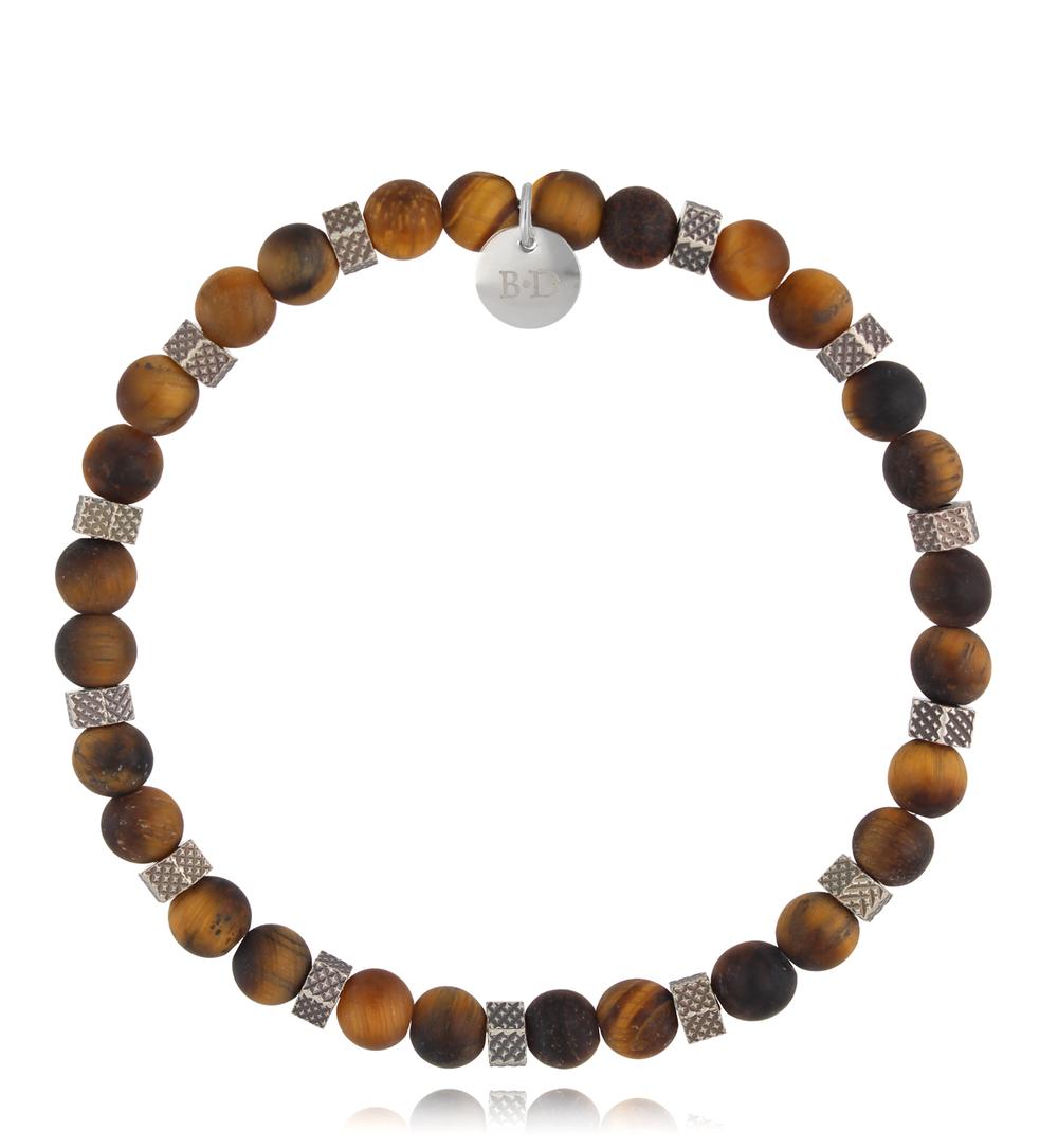 Bransoletka męska z tygrysim okiem Athils BMITC0609