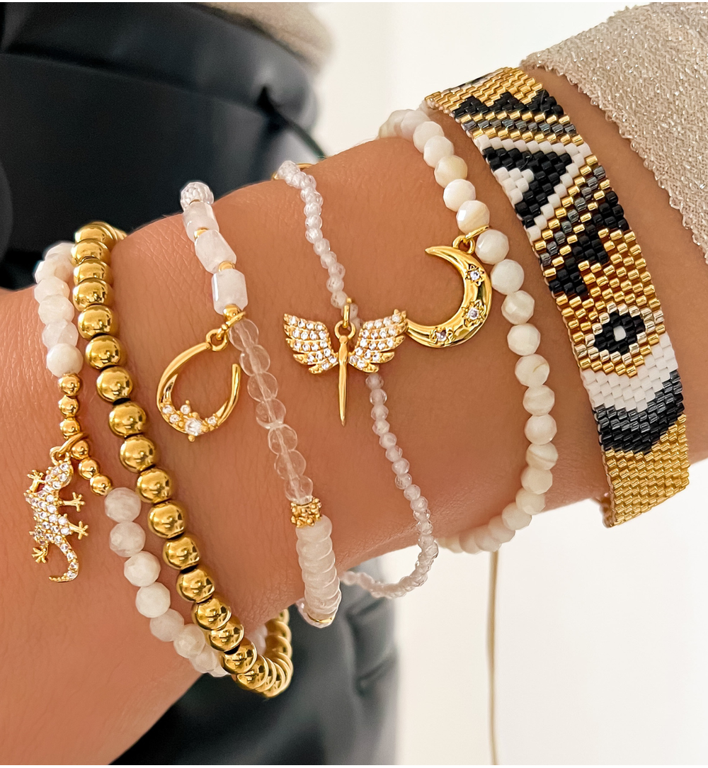 Bransoletka czaro złota pleciona Ersa BSC1322