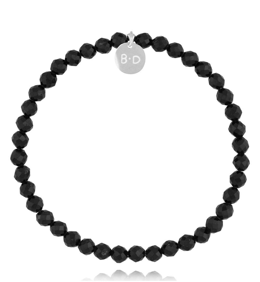 Bransoletka z czarnymi turmalinami Basic BTW2905