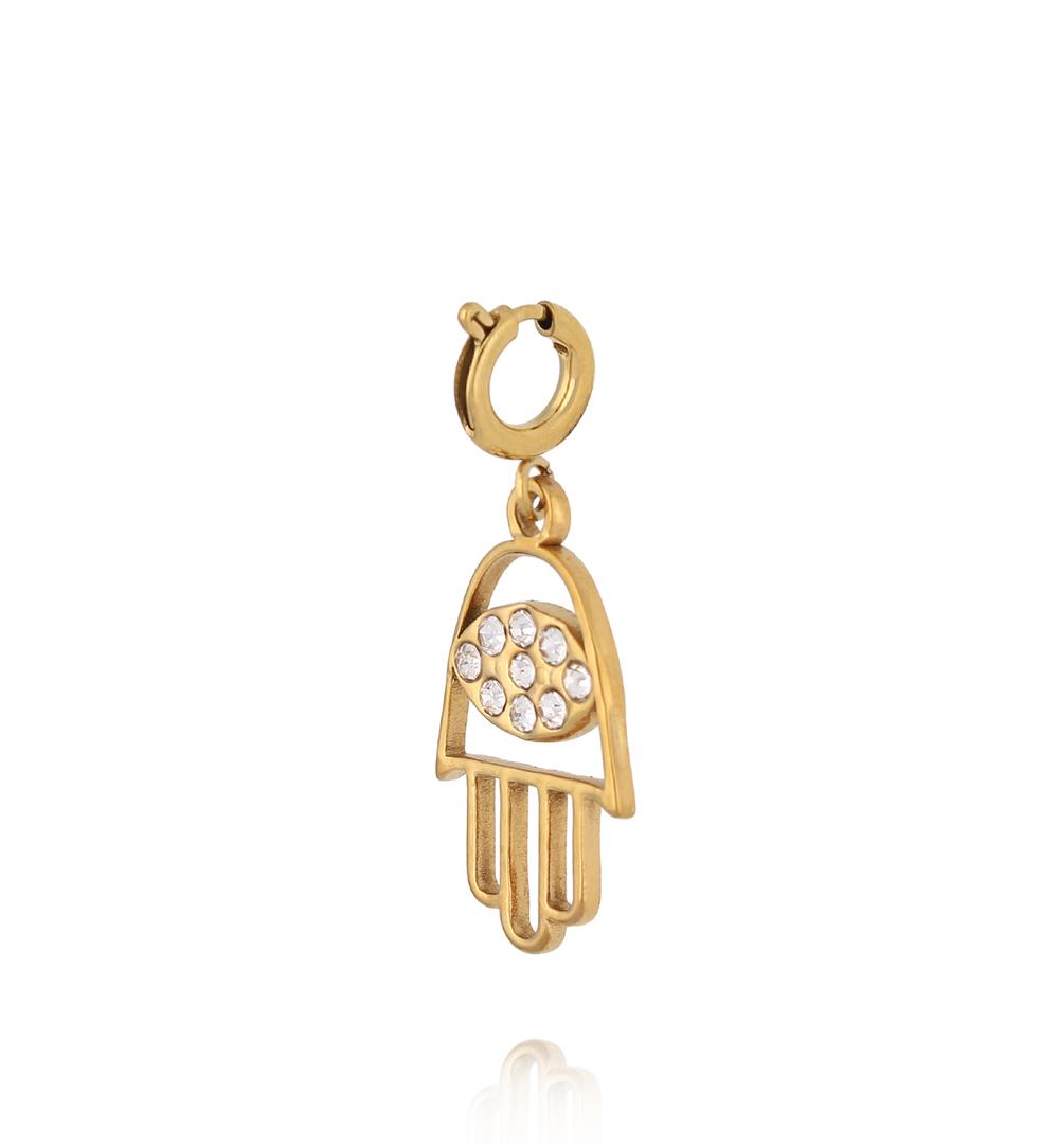 Charms Ręka Fatimy z cyrkoniami CHA0055